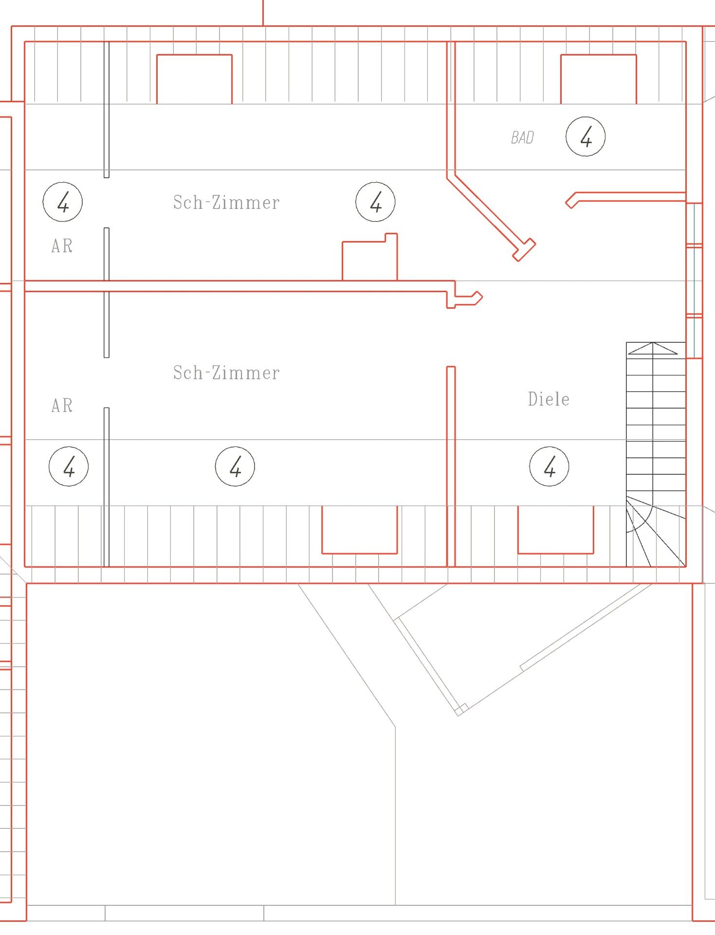 Grundriss Dachgeschoss