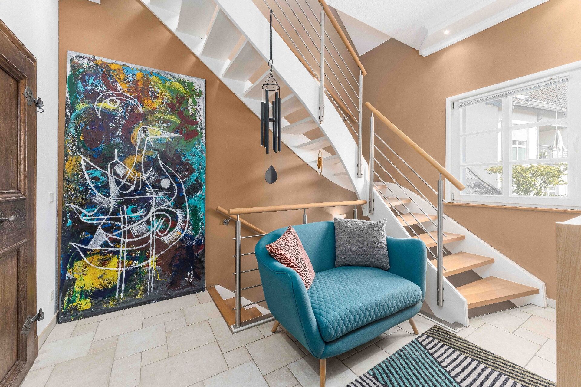 Offenes Treppenhaus im Altbau